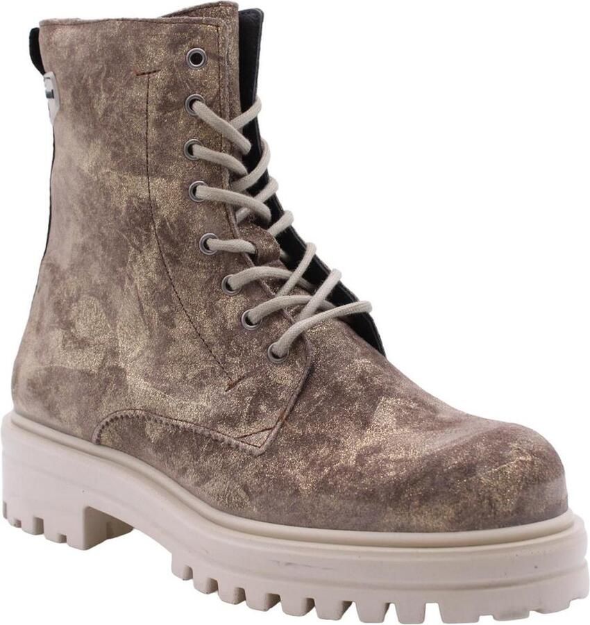 Floris van Bommel WONKI~04.15~~~~~~~~~~~~~~~~~~~ Hoge sneakersVeterlaarzenDames veterschoenenDames sneakersHalf-hoge schoenen Metallics - Foto 2