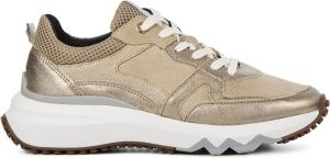 Floris van Floris van Bommel van Floris van Bommel Sneakers Dames Lage sneakers Damesschoenen Leer SFW-10111 Goud