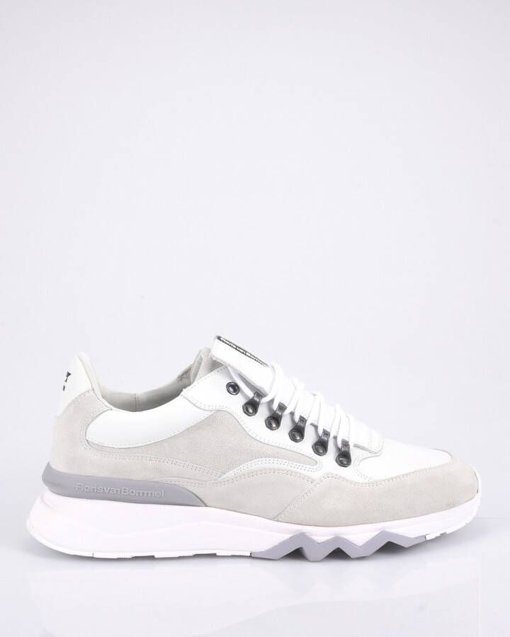 Floris van Floris van Bommel van Floris van Bommel Sneakers Heren Lage sneakers Herenschoenen Leer SFM-10135 Wit - Foto 5