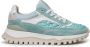 Floris van Bommel GROMMI~01.08~~~~~~~~~~~~~~~~~~ Lage sneakersDames sneakers Blauw - Thumbnail 2