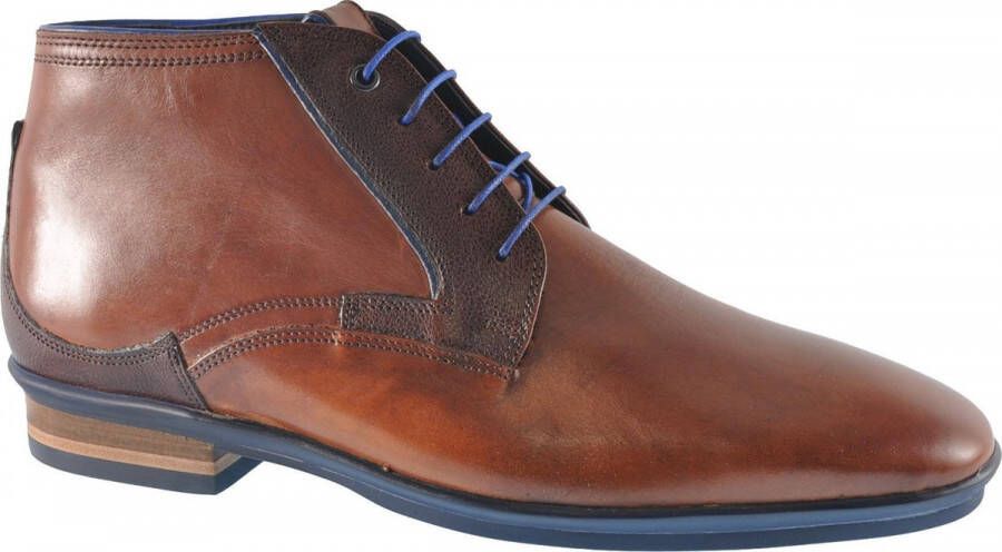 Floris van Bommel Vrouwen Leren 30016743 Herenschoenen 10703 Cognac - Foto 4