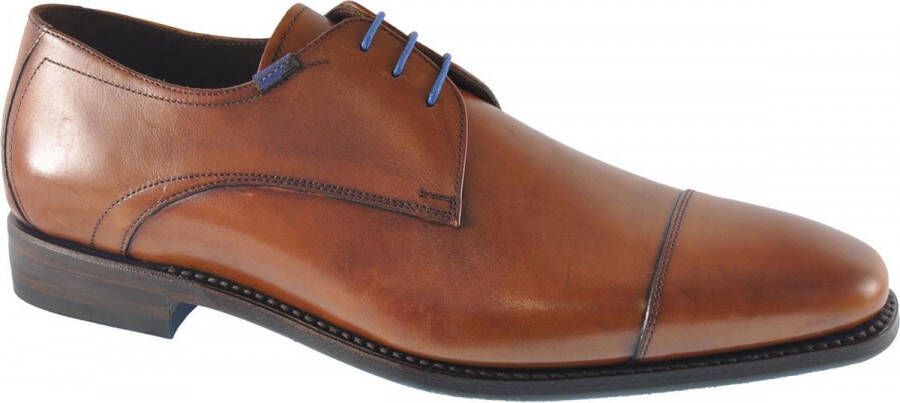 Floris van bommel SFM 30064 23 01 Cognac Calf H Wijdte Veterschoenen - Foto 7