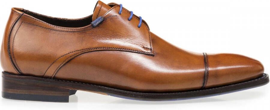 Floris van bommel SFM 30064 23 01 Cognac Calf H Wijdte Veterschoenen - Foto 6