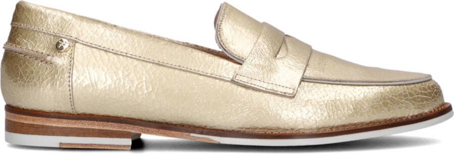 Floris van Bommel Instappers Dames Instapschoenen Damesschoenen SFW-40052 met Goud