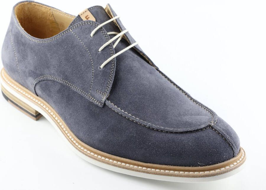 Floris van Bommel NOPPI~38.02~~~~~~~~~~~~~~~~~~~ Lage sneakersVrije tijdsschoenenHeren sneakers Blauw - Foto 14