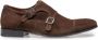 Floris van bommel 30015 Gilli 04.03 Dark Brown G+ Wijdte Gespschoenen - Thumbnail 3