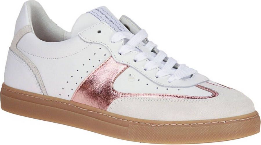 Floris van Bommel Minni 04.07 Wit-Roze Sneaker