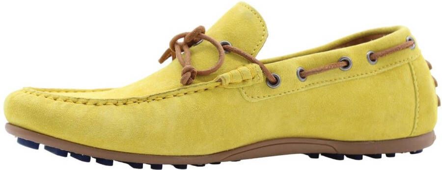 Floris van Bommel Castillon Mocassin Yellow Heren