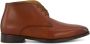 Van bommel Matra Leather 02.00 Dark Cognac I-Wijdte Veter boots - Thumbnail 1
