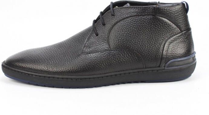 Floris van Bommel Nette Veterboot SFM-501080-10-01 Zwart Wijdte H