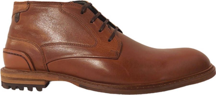 Floris van Bommel Nette Veterboot SFM-50141-23-02 Cognac