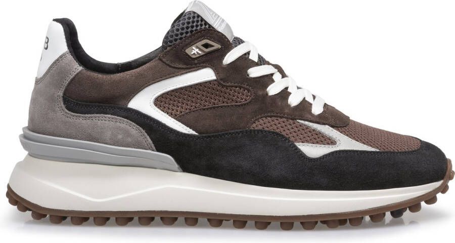 Floris van Bommel NOPPI 18.04 Volwassenen Lage sneakersHeren sneakersVrije tijdsschoenen Bruin - Foto 3