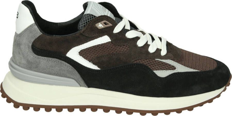 Floris van Bommel NOPPI 18.04 Volwassenen Lage sneakersHeren sneakersVrije tijdsschoenen Bruin - Foto 4