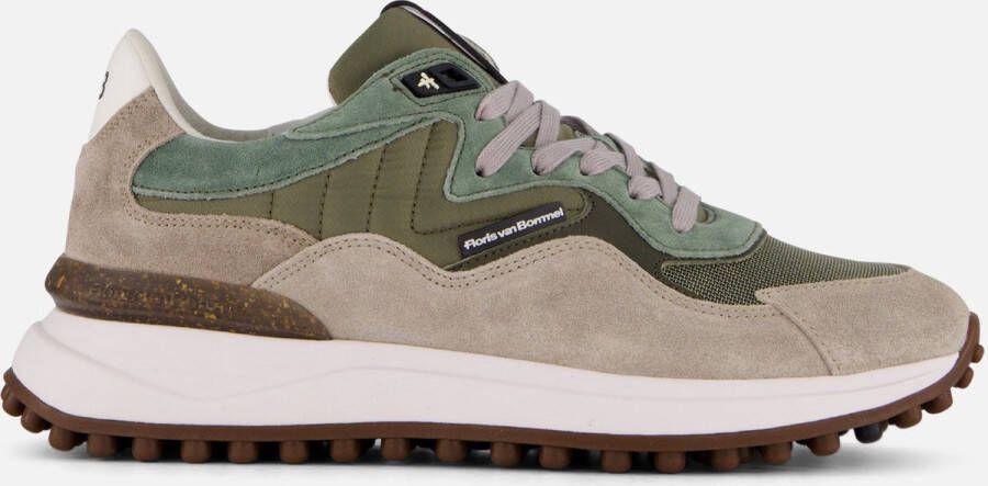Floris van Bommel NOPPI 20.06 Volwassenen Lage sneakersHeren sneakersVrije tijdsschoenen Groen - Foto 4