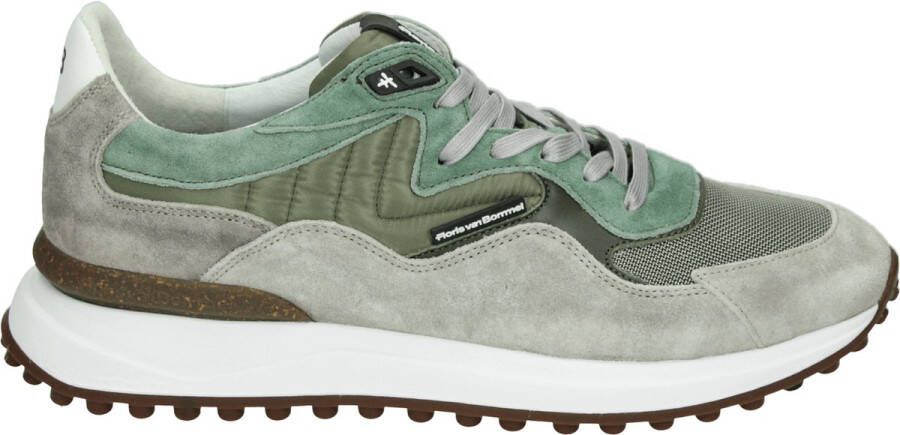 Floris van Bommel NOPPI 20.06 Volwassenen Lage sneakersHeren sneakersVrije tijdsschoenen Groen - Foto 4