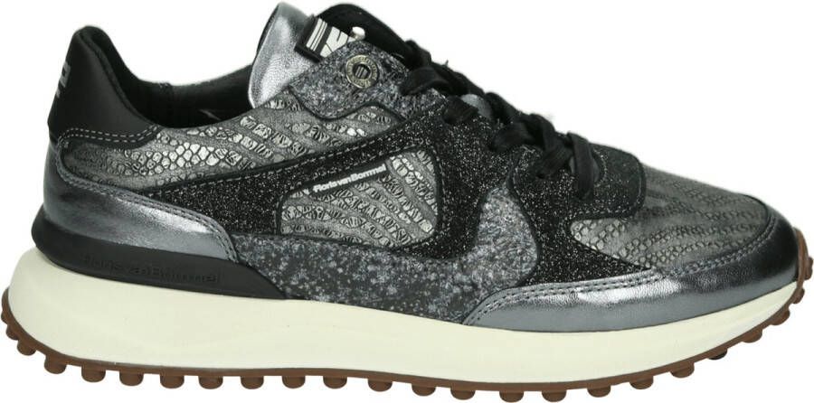 FLORIS VAN BOMMEL Lage Sneakers Dames Noppi 34.00 Maat: 39 Materiaal: Leer Kleur: Zilver