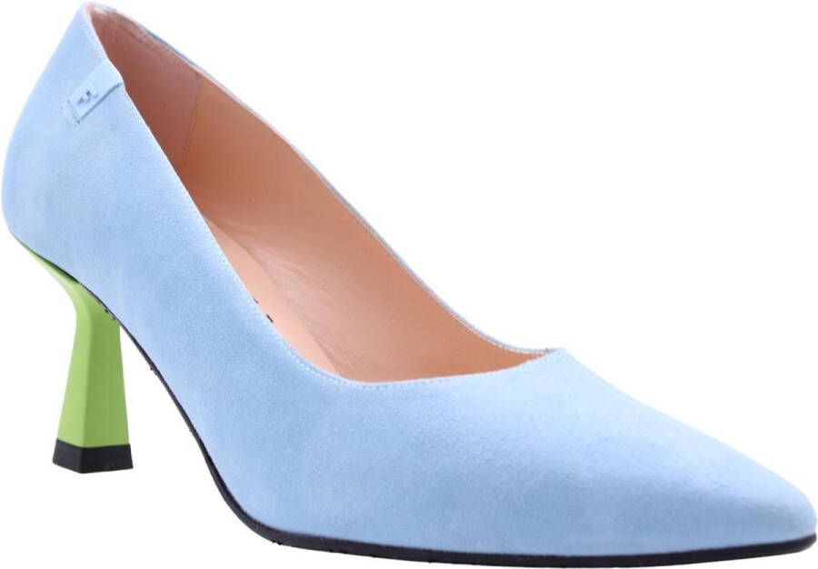 Floris van bommel Pointi 01.02 Light Blue G-Wijdte Pumps