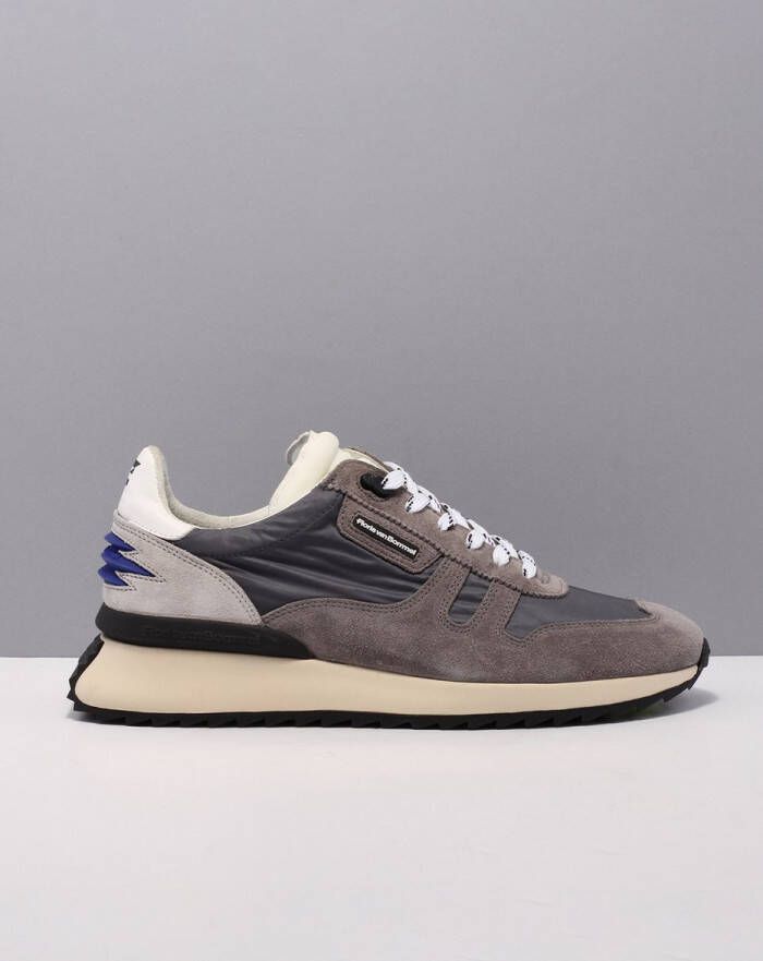 Floris van Floris van Bommel van Floris van Bommel Sneakers Heren Lage sneakers Herenschoenen Leer SFM-10135 Grijs - Foto 7