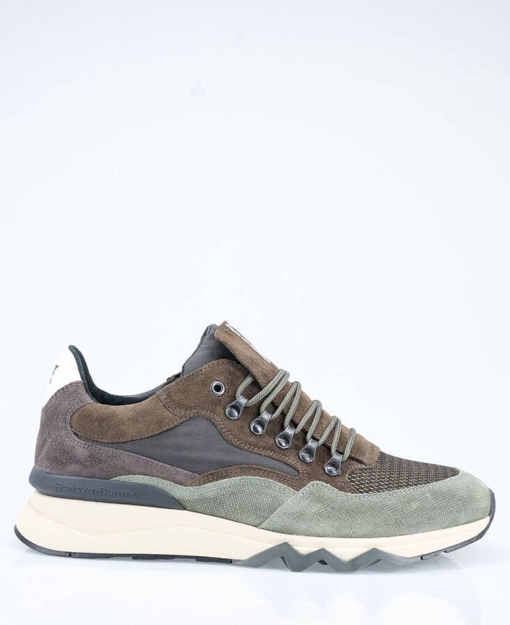 Floris van Bommel Sfm-10135 De Zager Sneakers Heren Groen