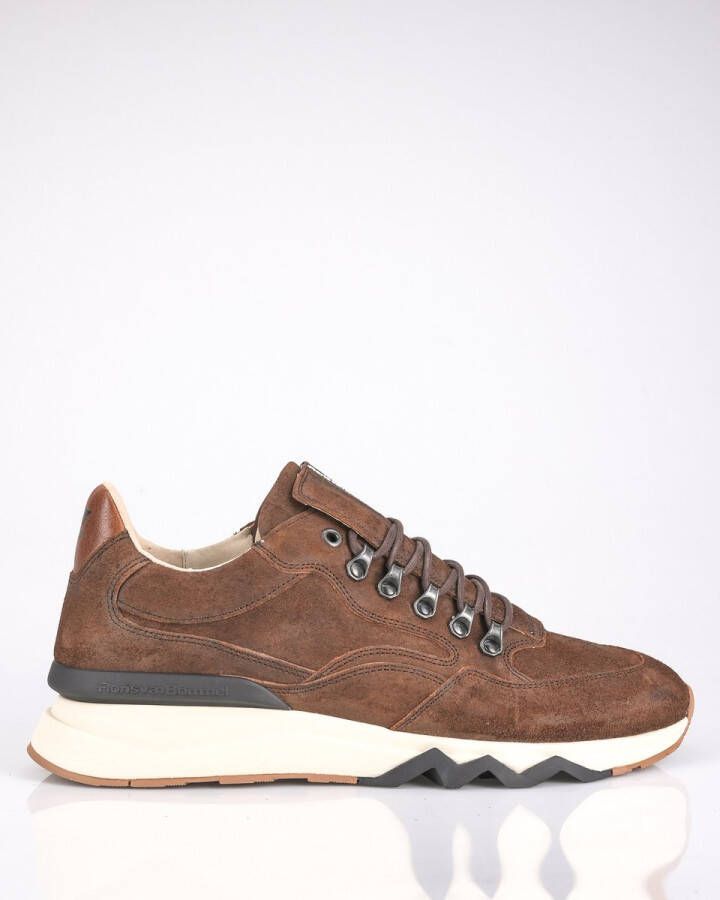 Floris van Bommel DE~ZAGER~01.11~~~~~~~~~~~~~~~~ Lage sneakersVrije tijdsschoenenHeren sneakers Cognac - Foto 3