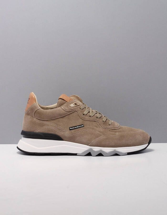 Floris van Bommel DE~ZAGER~02.23~~~~~~~~~~~~~~~~ Lage sneakersVrije tijdsschoenenHeren sneakers Taupe - Foto 5