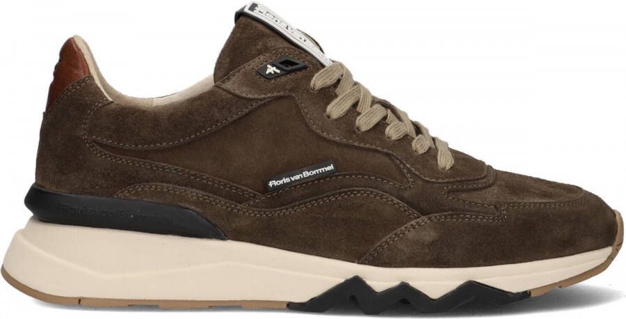 Floris van Floris van Bommel van Floris van Bommel Sneakers Heren Lage sneakers Herenschoenen Suède SFM-10136 Bruin - Foto 20
