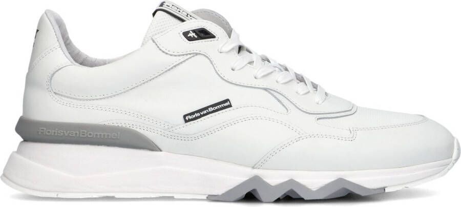 Floris van Bommel DE~ZAGER~02.45~~~~~~~~~~~~~~~~ Lage sneakersVrije tijdsschoenenHeren sneakers Wit beige