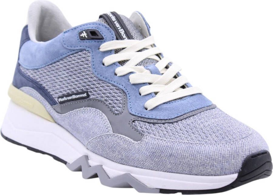 Floris van Bommel SFM-10136 Sneaker De Zager 02.56 Light Blue G1 2