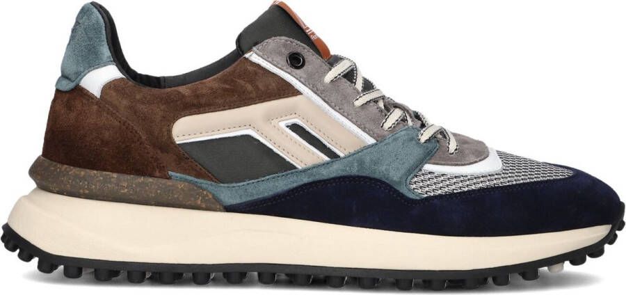 FLORIS VAN BOMMEL Lage Sneakers Heren Sfm-10139 Noppi Maat: 44 Materiaal: Suède Kleur: Blauw