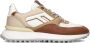 FLORIS VAN BOMMEL Lage Sneakers Heren Sfm-10139 Noppi Maat: 38 Materiaal: Leer Kleur: Cognac - Thumbnail 1