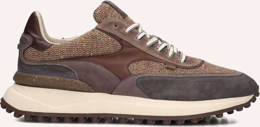 FLORIS VAN BOMMEL Lage Sneakers Heren Sfm-10152 Noppi Maat: 43⅓ Materiaal: Suède Kleur: Taupe