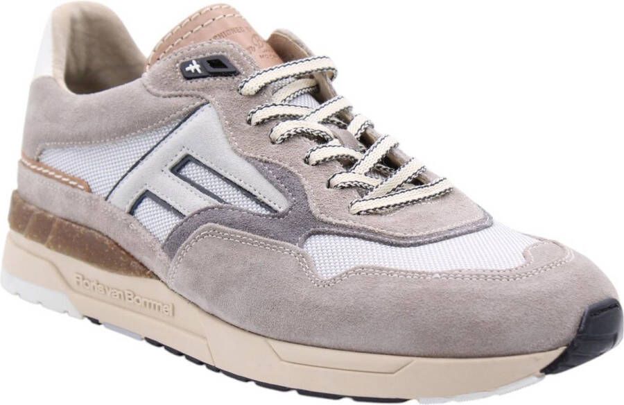Floris van Bommel Sfm-10153 Sneakers Suède Heren Taupe