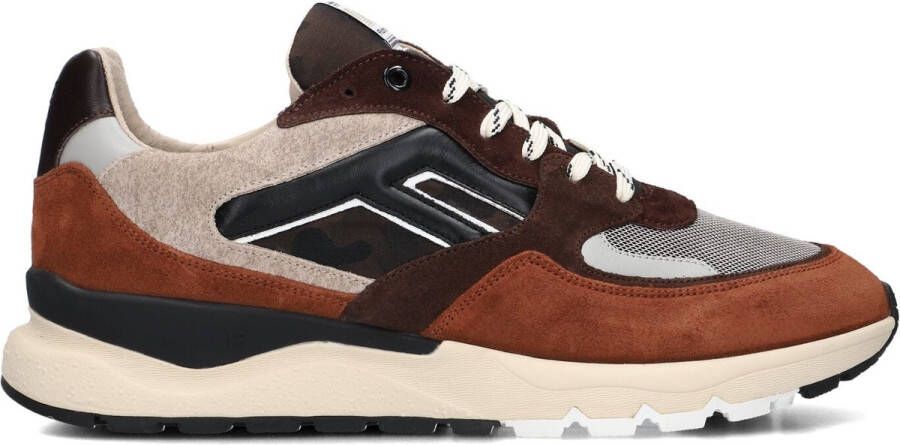 Floris van Bommel Sfm-10154 De Treener Sneakers Suède Heren Bruin