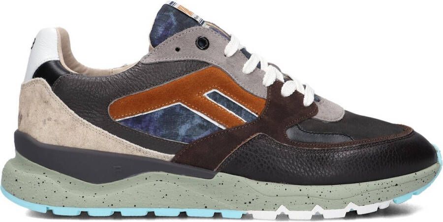 FLORIS VAN BOMMEL Lage Sneakers Heren Sfm-10154 De Treener Maat: 47 Materiaal: Leer