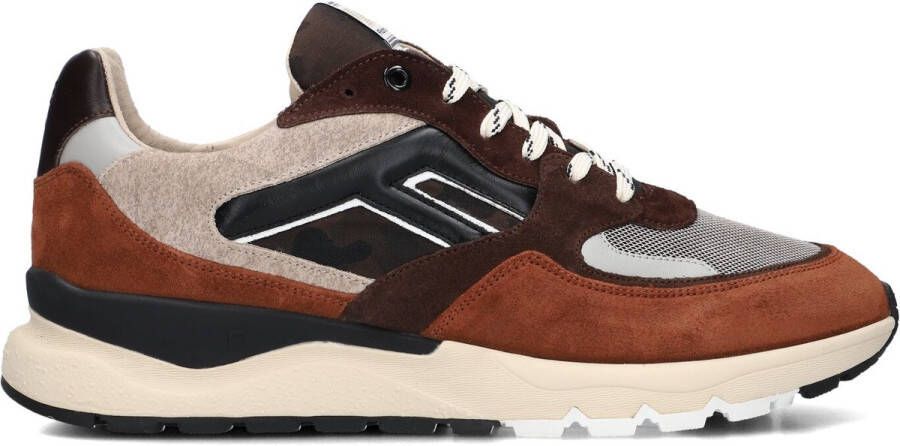 FLORIS VAN BOMMEL Lage Sneakers Heren Sfm-10154 De Treener Maat: 39⅓ Materiaal: Suède Kleur: Bruin