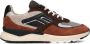 FLORIS VAN BOMMEL Lage Sneakers Heren Sfm-10154 De Treener Maat: 39⅓ Materiaal: Suède Kleur: Bruin - Thumbnail 1