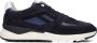 FLORIS VAN BOMMEL Lage Sneakers Heren Sfm-10154 De Treener Suède Blauw - Thumbnail 1