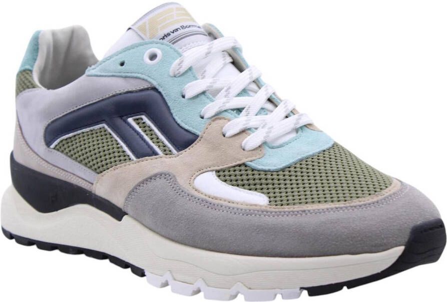 FLORIS VAN BOMMEL Lage Sneakers Heren Sfm-10154 De Treener Maat: 40⅔ Materiaal: Suède