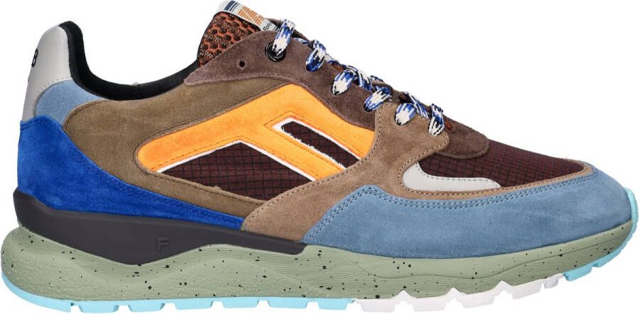 Floris van Bommel Sfm-10154 De Treener Sneakers Suède Heren Multi