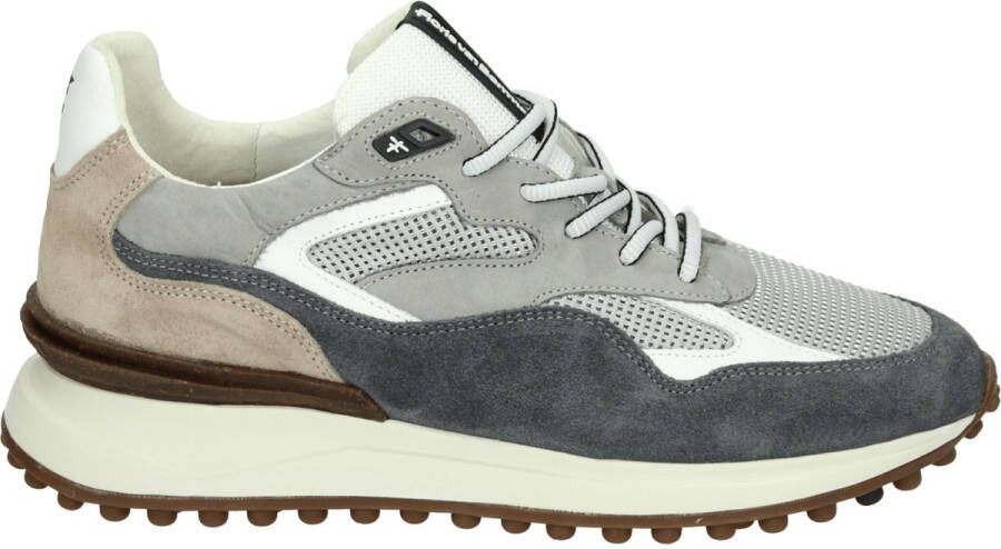 Floris van Floris van Bommel van Floris van Bommel Sneakers Heren Lage sneakers Herenschoenen Leer SFM-10159 Grijs - Foto 10