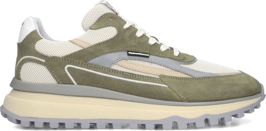 FLORIS VAN BOMMEL Lage Sneakers Heren Sfm-10172 De Gripper Maat: 47 Materiaal: Suède Kleur: Groen - Foto 2