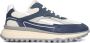 FLORIS VAN BOMMEL Lage Sneakers Heren Sfm-10172 De Gripper Maat: 47 Materiaal: Suède Kleur: Blauw - Thumbnail 1