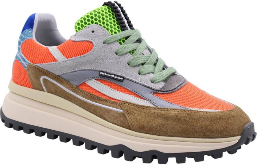 FLORIS VAN BOMMEL Lage Sneakers Heren Sfm-10172 De Gripper Maat: 42 Materiaal: Suède