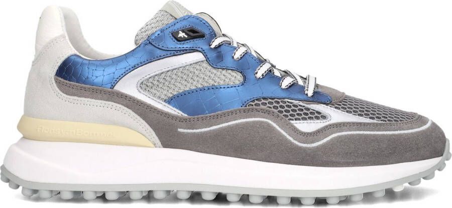 FLORIS VAN BOMMEL Lage Sneakers Heren Sfm-10206 Noppi Maat: 46 Materiaal: Suède Kleur: Blauw