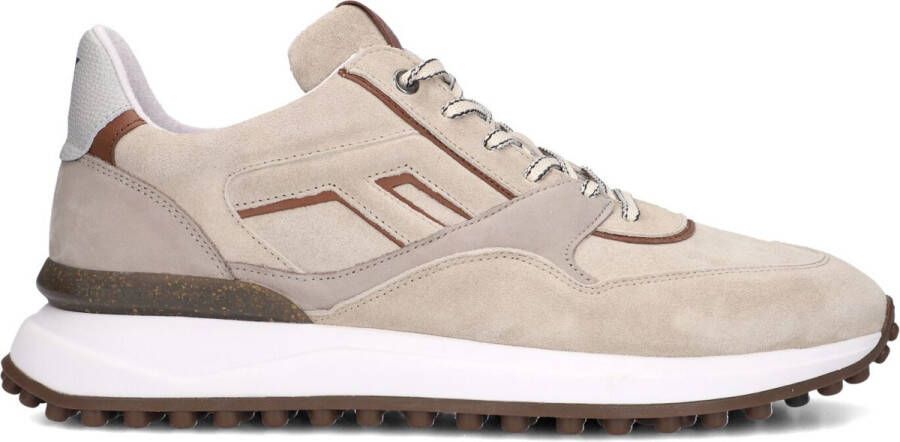 FLORIS VAN BOMMEL Lage Sneakers Heren Sfm-10223 Noppi Maat: 44 Materiaal: Suède Kleur: Beige