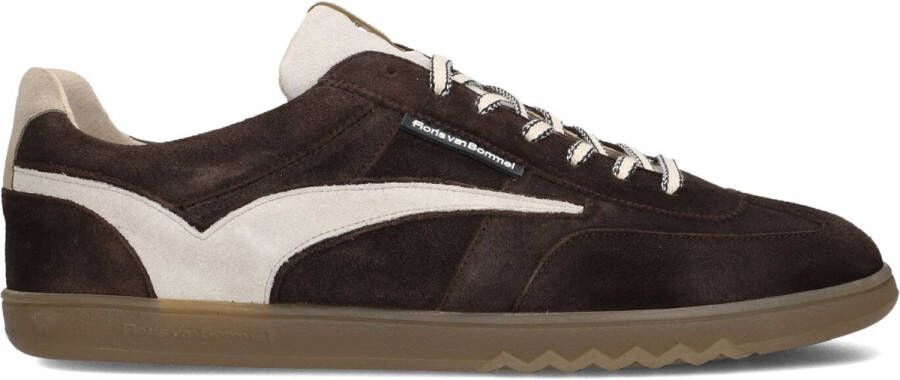 FLORIS VAN BOMMEL Lage Sneakers Heren Sfm-10224 De Zaler Maat: 40⅔ Materiaal: Suède Kleur: Bruin - Foto 2