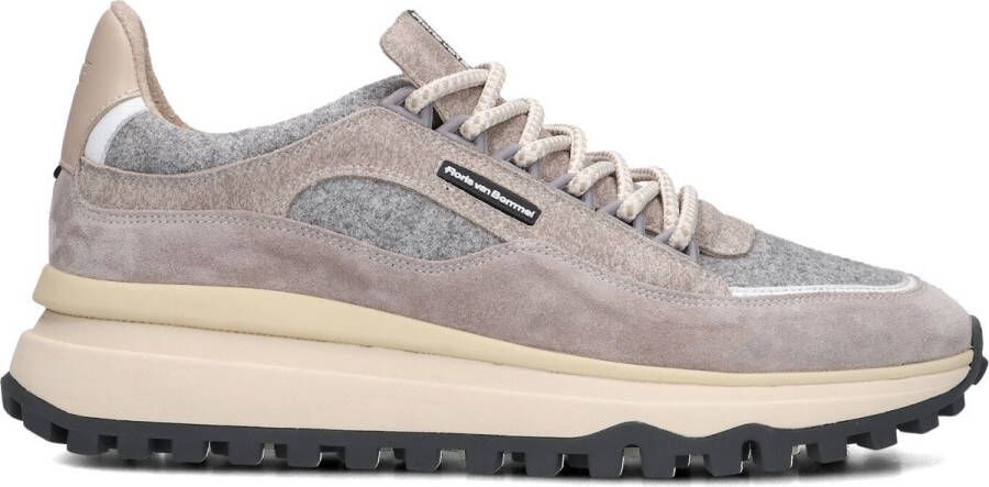 FLORIS VAN BOMMEL Lage Sneakers Heren Sfm-10248 De Gripper Maat: 47 Materiaal: Suède Kleur: Beige