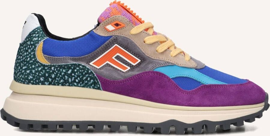 Floris van Bommel Sfm-10268 De Gripper Sneakers Suède Heren Blauw