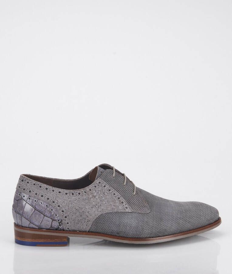 Floris van Bommel Sfm-30161 Nette schoenen Veterschoenen Heren Grijs - Foto 2