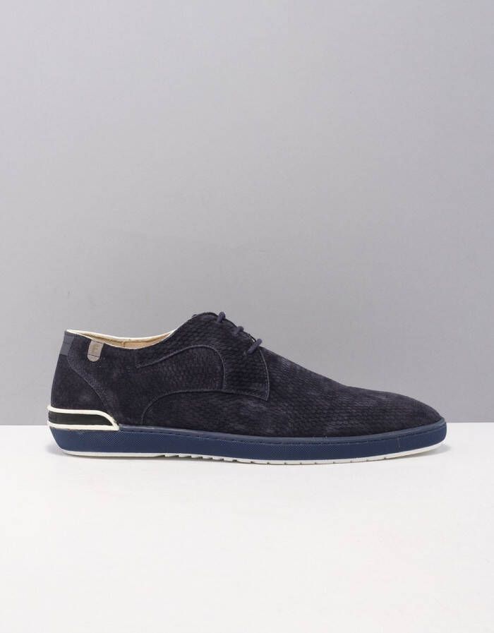 Floris van Bommel Sfm-30293 Veterschoenen Heren Blauw